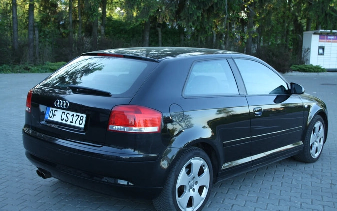 Audi A3 cena 23900 przebieg: 95000, rok produkcji 2007 z Zwoleń małe 352